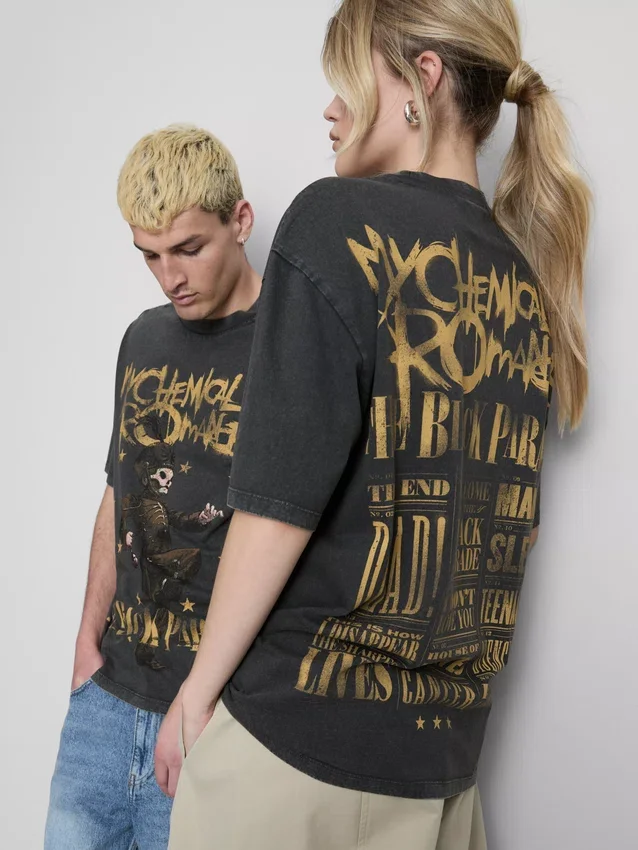 Camiseta con diseño de My Chemical Romance