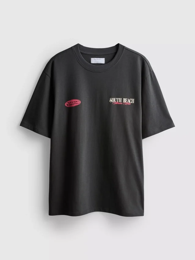 Camiseta con diseño gráfico de Miami