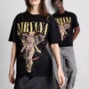 Camiseta con diseño gráfico de Nirvana Angel