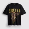 Camiseta con diseño gráfico de Nirvana Angel