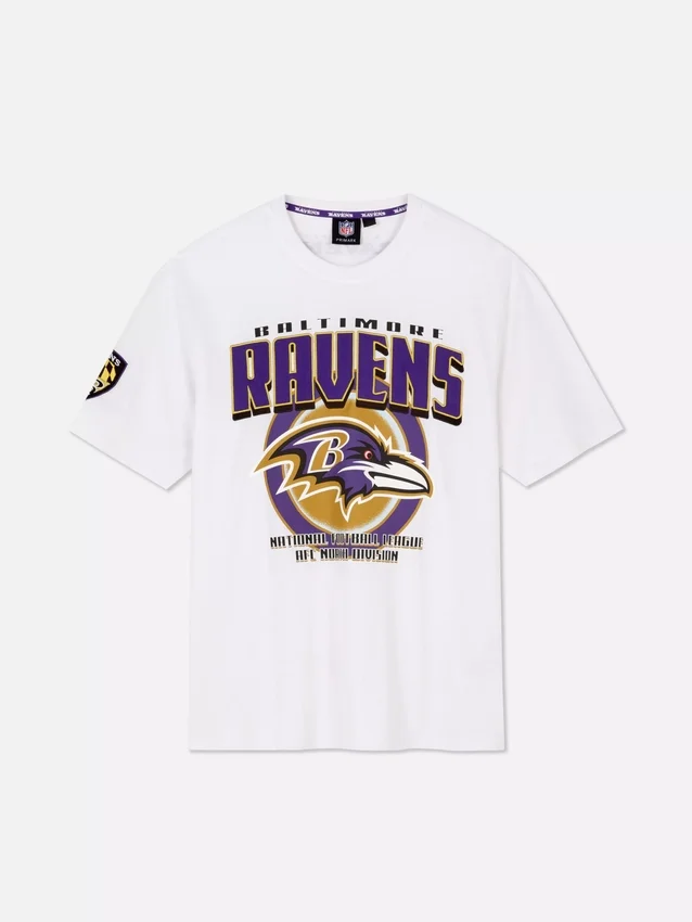 Camiseta con el logotipo de los Baltimore Ravens de la NFL
