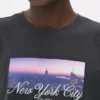 Camiseta con estampado de la ciudad de Nueva York