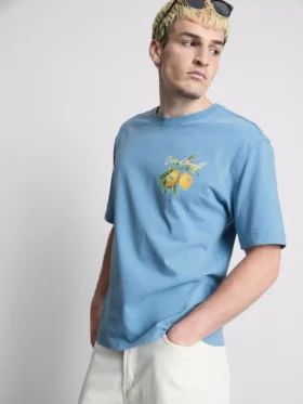 Camiseta con estampado de limones de Amalfi