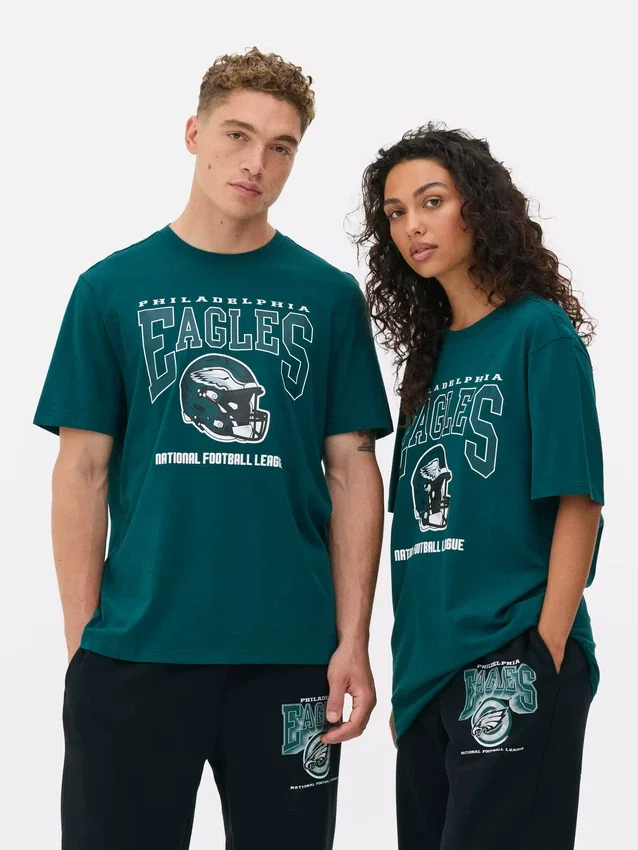 Camiseta con estampado de los Philadelphia Eagles de la NFL