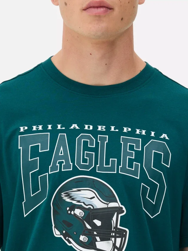 Camiseta con estampado de los Philadelphia Eagles de la NFL