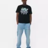Camiseta con gráfico de Miami en neón