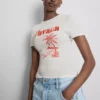Camiseta corta «Havana» con estampado gráfico, con alto contenido de algodón