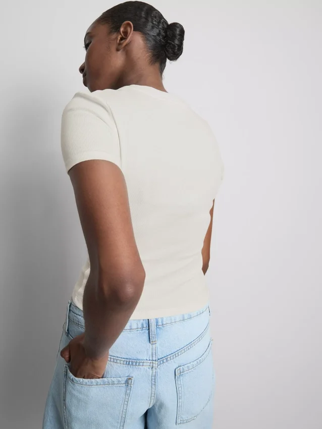 Camiseta corta «Havana» con estampado gráfico, con alto contenido de algodón