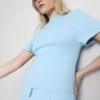 Camiseta cuadrada con detalles en las costuras, con alto contenido de algodón