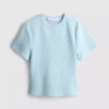 Camiseta cuadrada con detalles en las costuras, con alto contenido de algodón