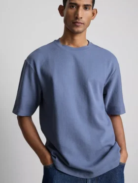 Camiseta cuadrada con textura