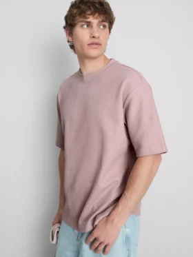 Camiseta cuadrada con textura