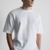 Camiseta cuadrada con textura