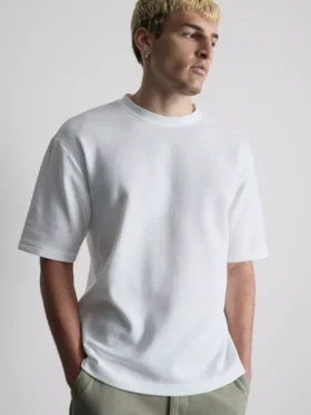 Camiseta cuadrada con textura