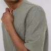 Camiseta cuadrada con textura
