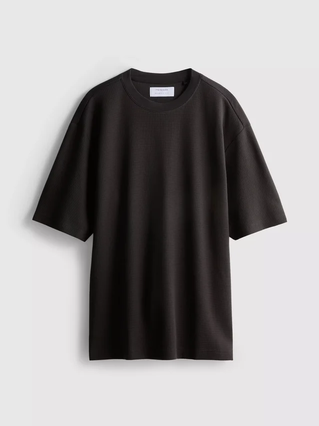Camiseta cuadrada con textura