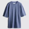 Camiseta cuadrada con textura