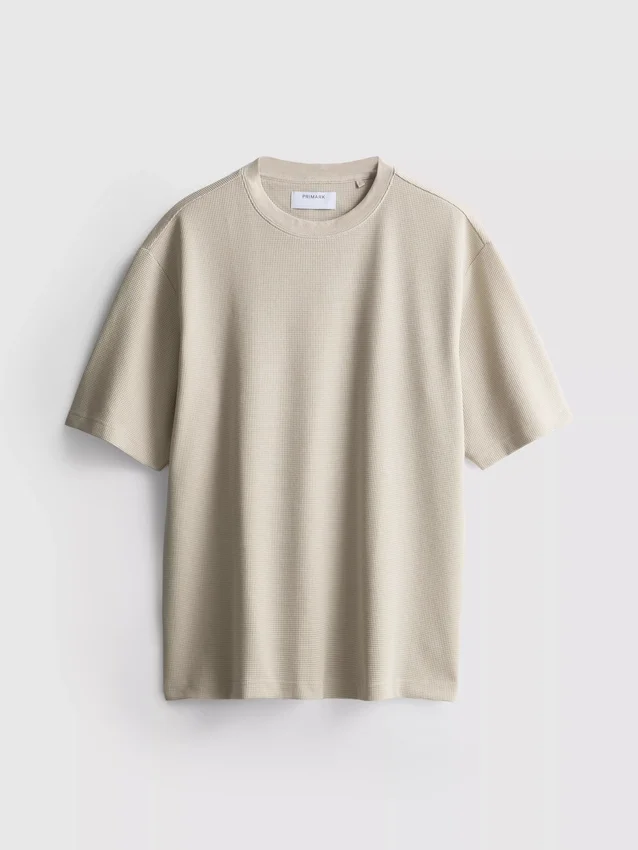 Camiseta cuadrada con textura
