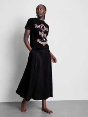 Camiseta de algodón con diseño del álbum «Music» de Guns N’ Roses
