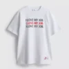 Camiseta de algodón con eslogan «El diablo viste de Prada»