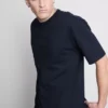 Camiseta de algodón de corte holgado