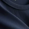 Camiseta de algodón de corte holgado