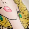 Camiseta de algodón oversize de Marilyn Monroe