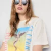 Camiseta de algodón «Rainbow Tour» de Nirvana