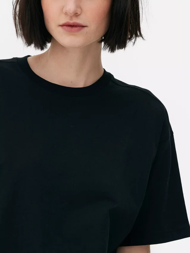 Camiseta de corte recto