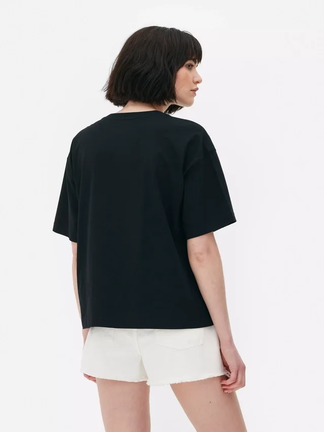 Camiseta de corte recto