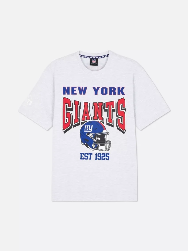 Camiseta de cuello redondo de los New York Giants