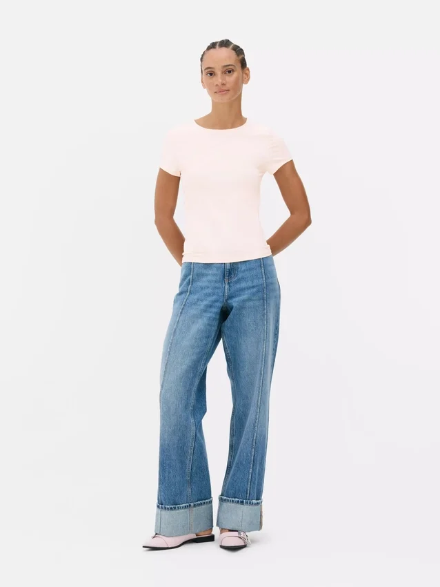 Camiseta de cuello redondo «segunda piel»