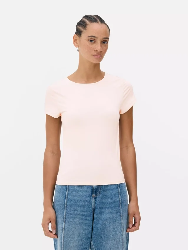 Camiseta de cuello redondo «segunda piel»