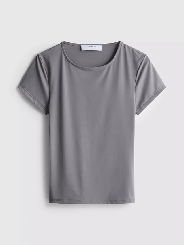Camiseta de cuello redondo «segunda piel»