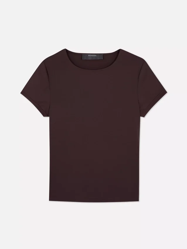 Camiseta de cuello redondo «segunda piel»