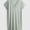 Camiseta de dormir holgada con alto contenido de modal