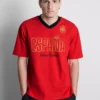 Camiseta de fútbol con diseño de España