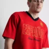 Camiseta de fútbol con diseño de España
