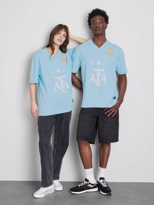 Camiseta de fútbol de la AFA de Argentina