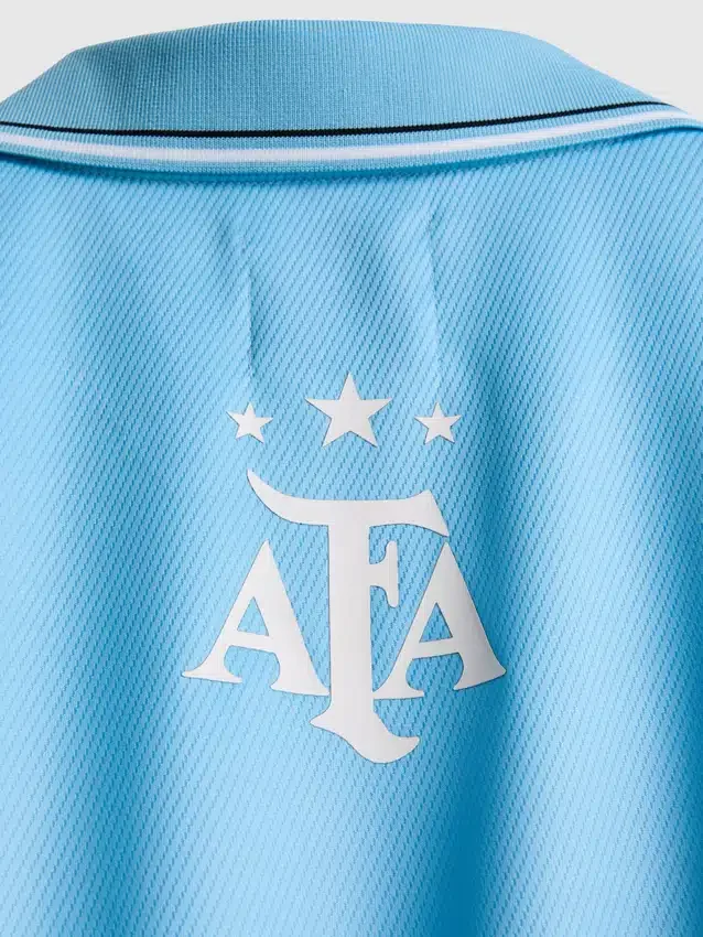 Camiseta de malla de manga corta de Argentina