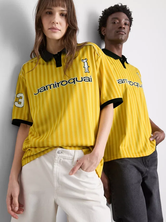 Camiseta de malla de manga corta de Jamiroquai