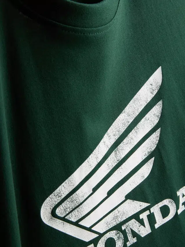 Camiseta de manga corta con el logotipo de Honda