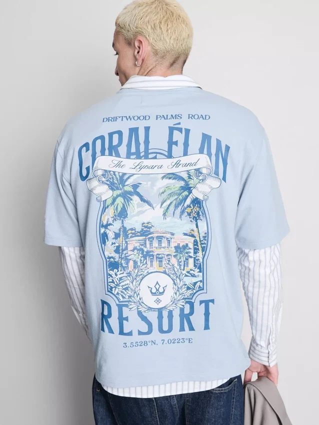 Camiseta de manga corta Coral Resort