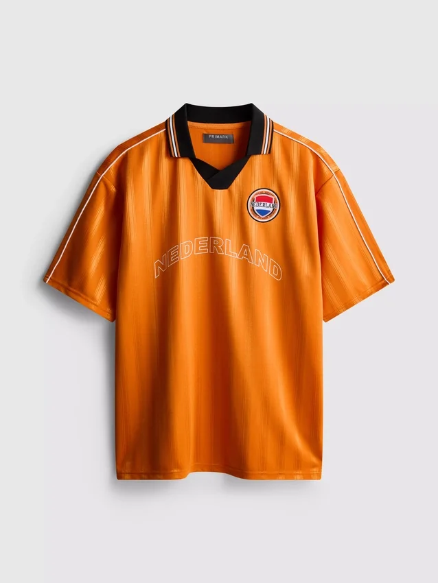 Camiseta de manga corta de los Países Bajos