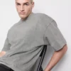 Camiseta de manga corta lavada