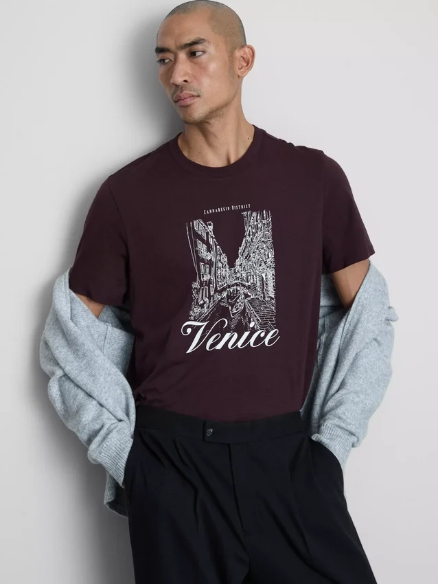 Camiseta de manga corta Venice