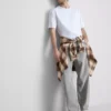 Camiseta de pantalón corto de corte holgado