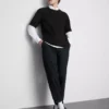 Camiseta de pantalón corto de corte holgado