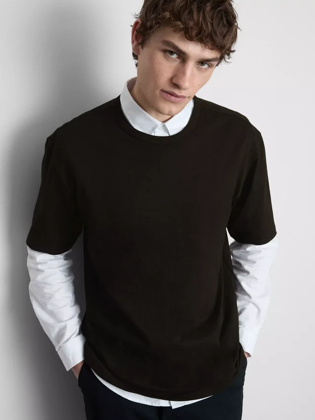 Camiseta de pantalón corto de corte holgado