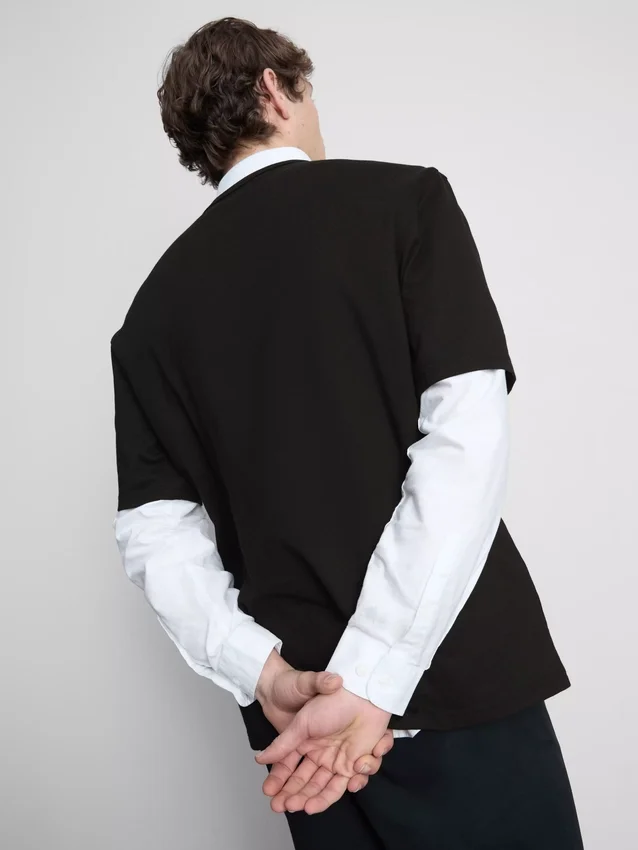 Camiseta de pantalón corto de corte holgado